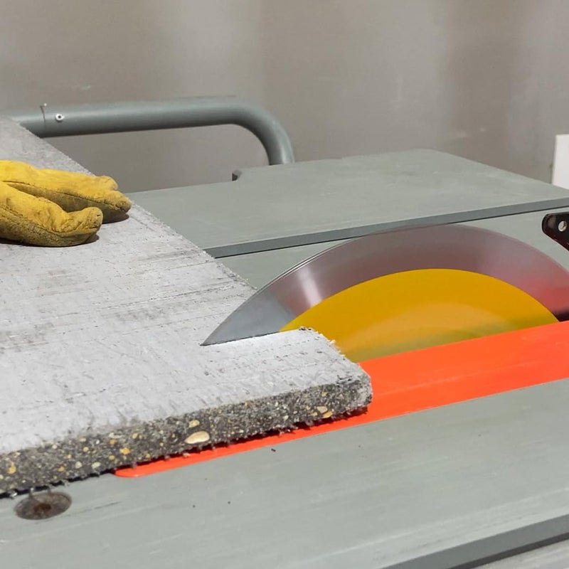 Jianchi 10-Inch 6T PCD Tip Hardie Fiber Cement Saw Blade with 5/8-Inch DMK Arbor, Polycrystalline Diamond Tipped Teeth Saw Blade for Laminate Flooring - Image 2